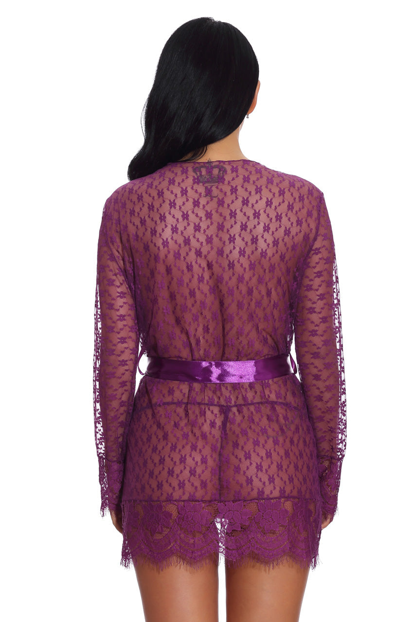 Lovely Lace Robe