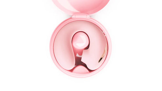 Bella Pod Clitoral Suction Vibrator In Travel Charging Case– Dual Vibration + Air Pulse Massager for Women