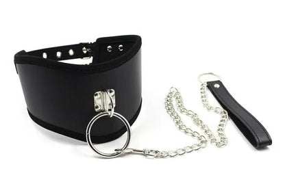 BDSM Bondage  Kit Women Neck Collar Restraint Set Love Black Slave Hand Cuffs